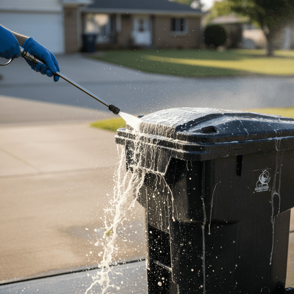 One-time bin cleaning service